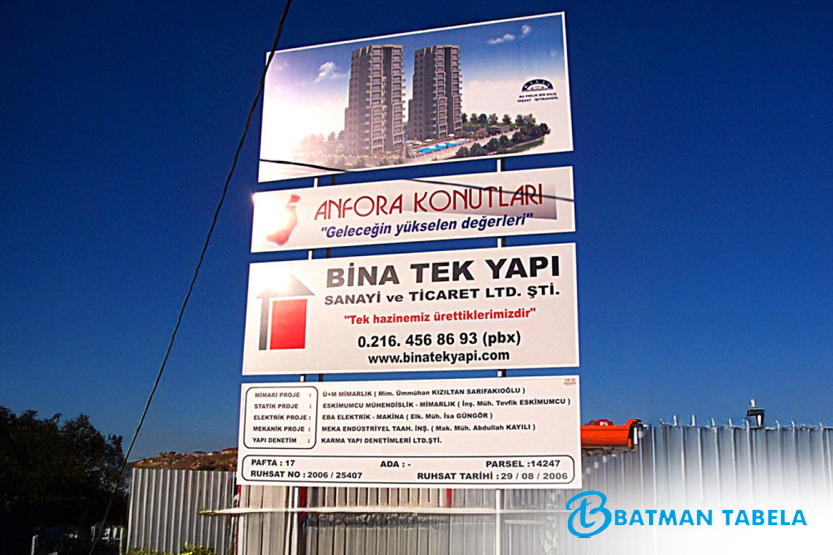 Yapı İnşaat Tabela